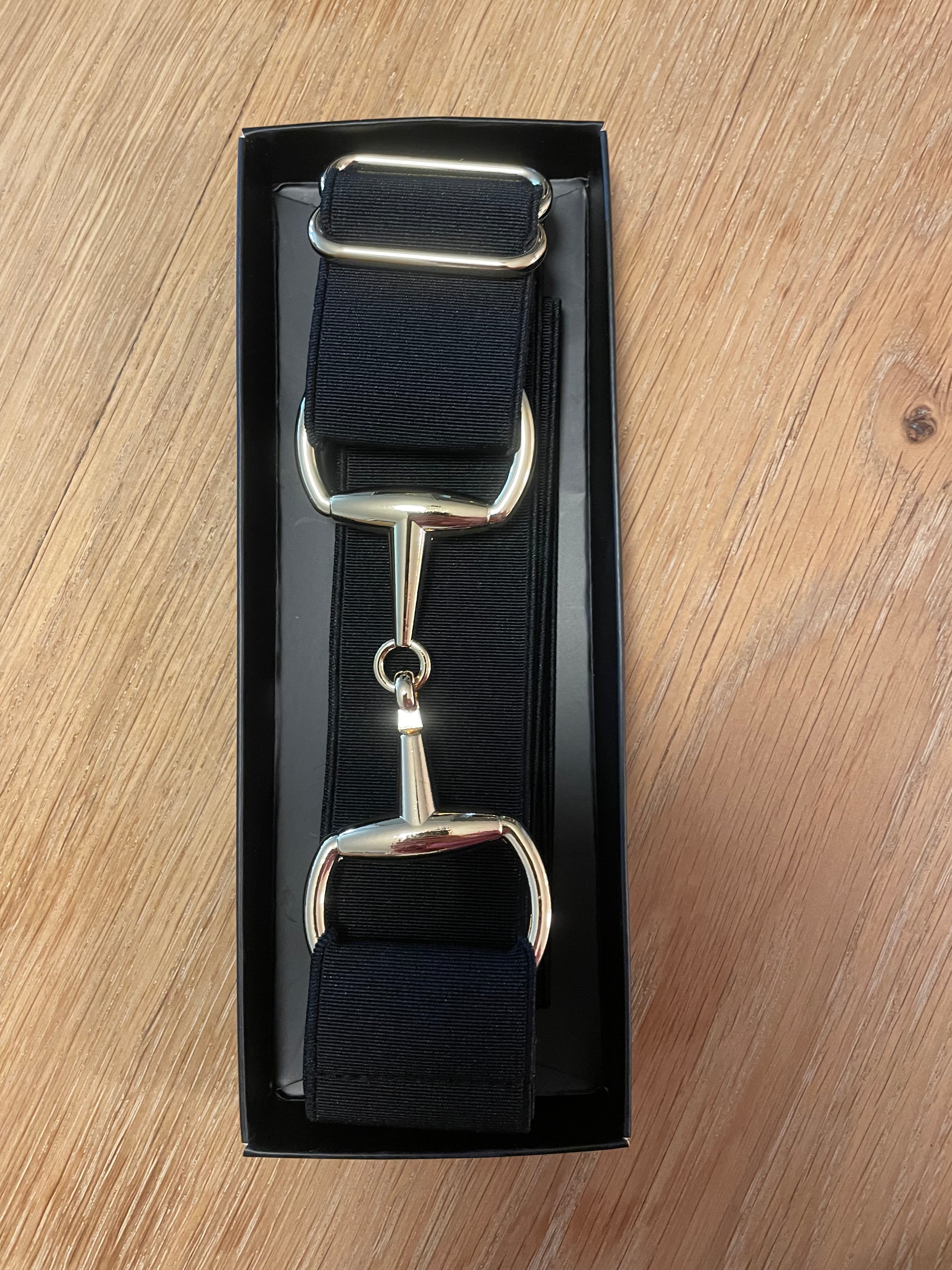 Snaffle bit Belte Sort - Work of Equine